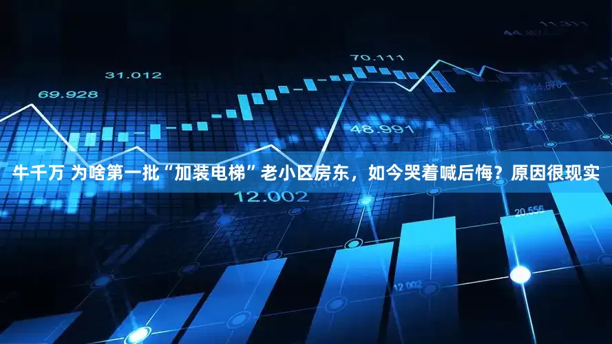 牛千万 为啥第一批“加装电梯”老小区房东，如今哭着喊后悔？原因很现实
